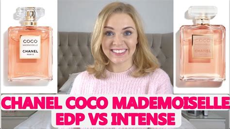 difference between coco chanel mademoiselle and intense|coco mademoiselle intense vs original.